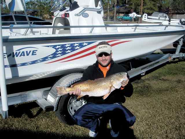 Chris Theriot Sabine Lake28&quot; redfish