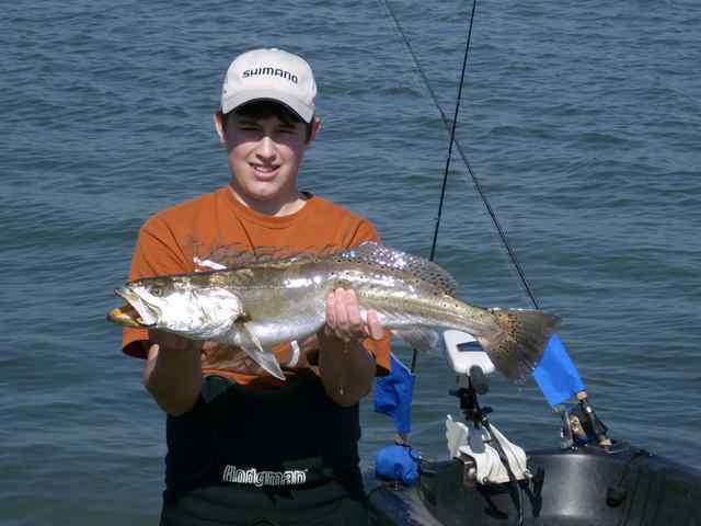 Donovan Howard Galveston Bay28&quot; trout