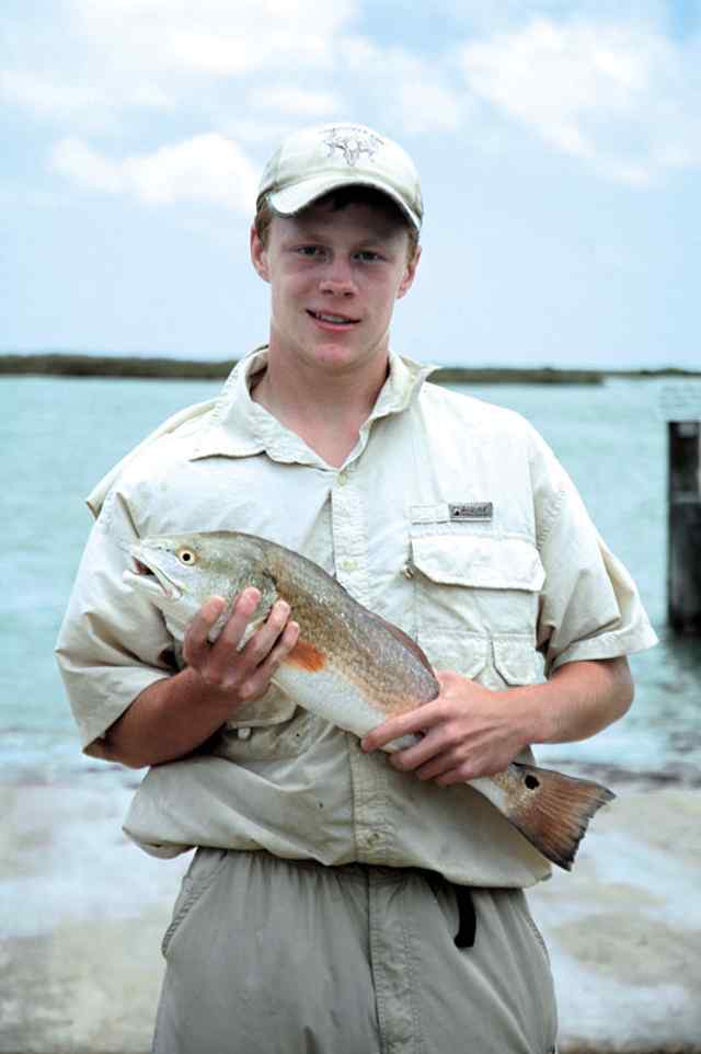 Jacob Plagens San Antonio Bayredfish
