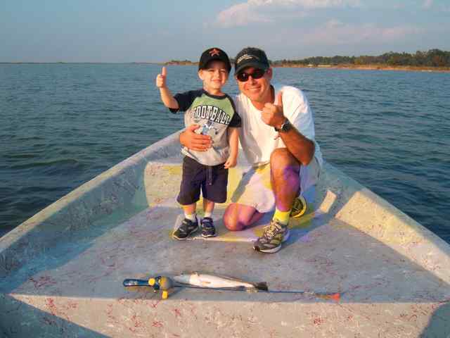 Jimmy Thompson Trinity Bayfirst keeper trout!