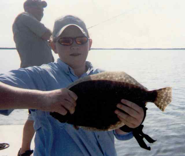 Justin Hilbrich Mesquite Bay19" flounder