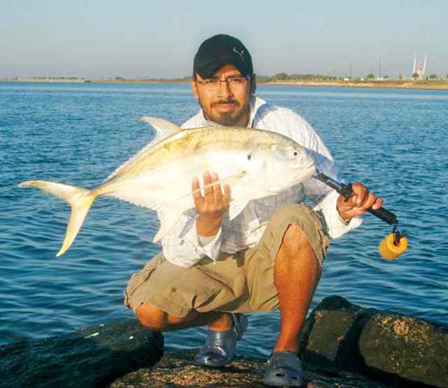Matt Ramirez Palacios jetties
34" 14lb jack crevalle