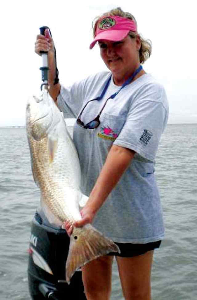 Jeanna Huston Galveston
36" 16lb redfish