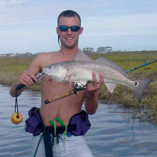 Kyle Whitted San Luis Pass27&quot; redfish