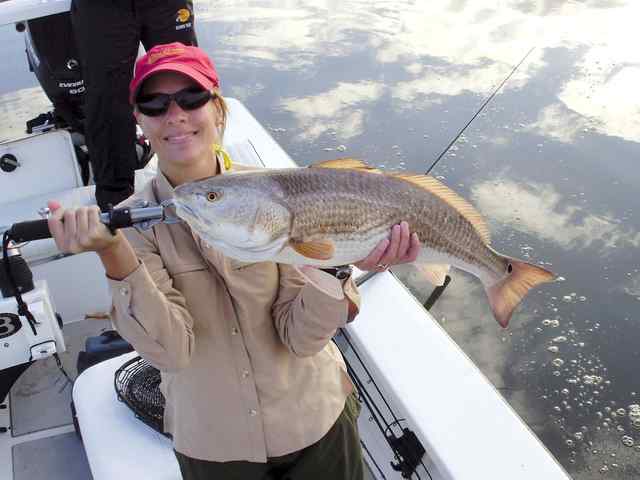 Donna Romeyn Galveston Bay
29.5" redfish