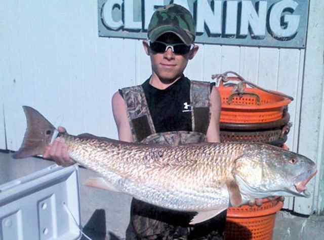 Clay White Port Aransas
34" redfish