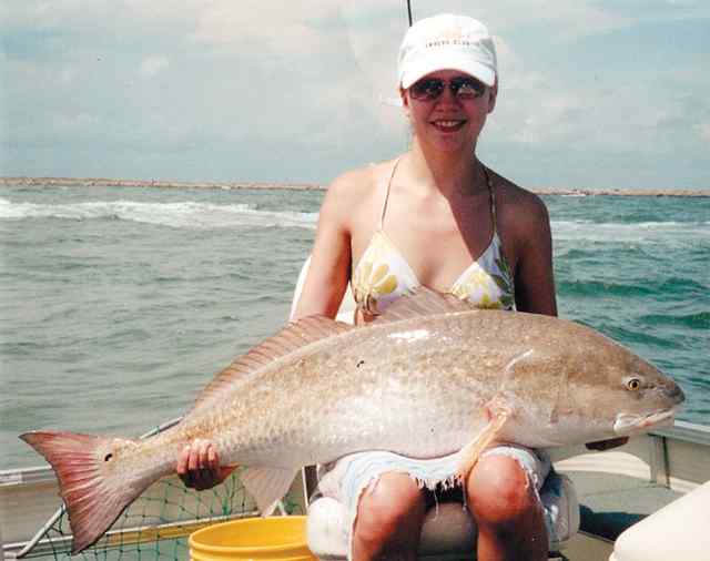 Joyce Elliott Port Aransas44&quot; redfish