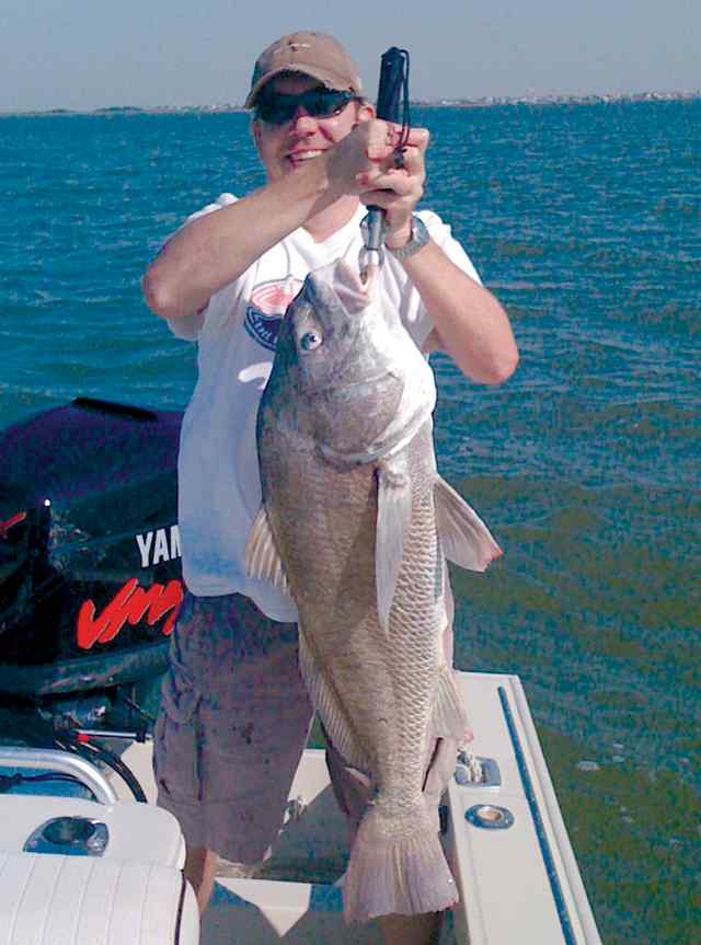 Don Reilly West Bay45&quot; 26lb black drum