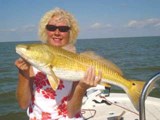 Barbara Bruechner Lake Calcasieu30&quot; red CPR