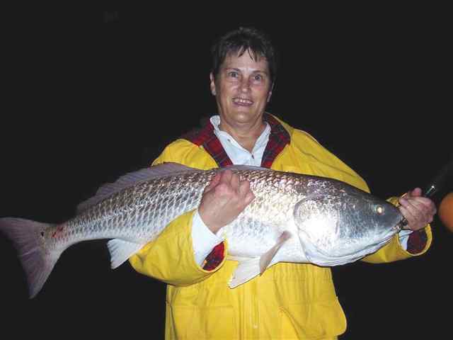 Kay Fritsch Chocolate Bay43.5&quot; redfish