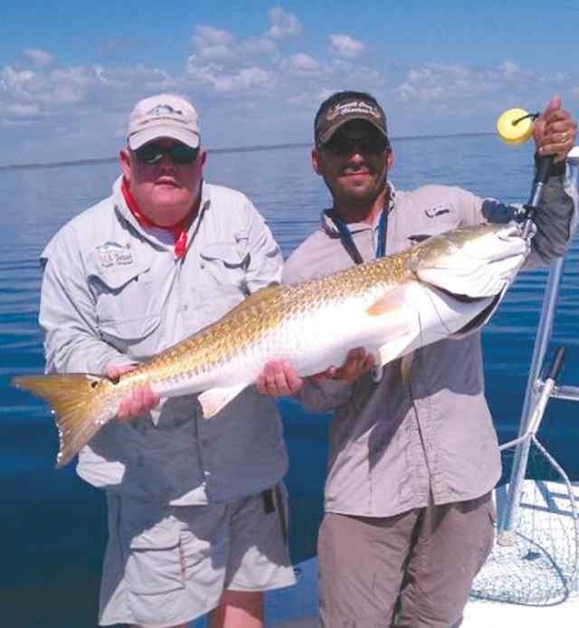 Albert Gonzalez Laguna Madre45&quot; personal best red! CPR