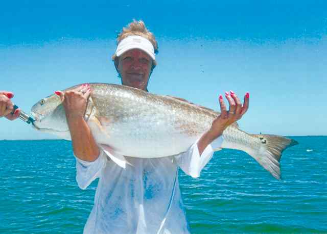 Gail Scull Corpus Christi44&quot; 32lb red