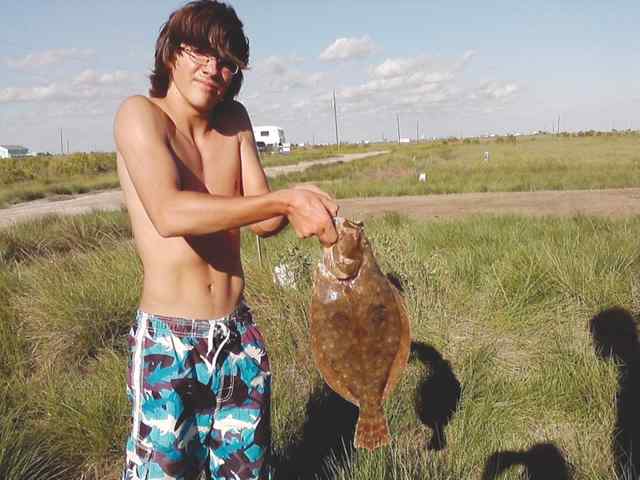 Stephen Sargentfirst flounder!