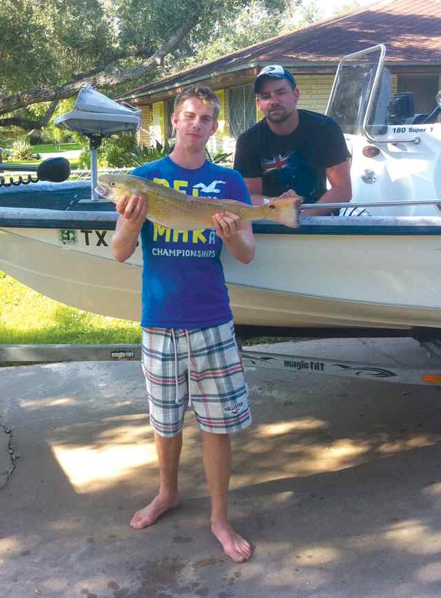 Alan Stimpson & Trey Baffin Bay29&quot; redfish