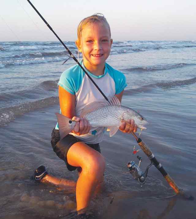Gabby Zuma Surfside Beachfirst surf fish! CPR
