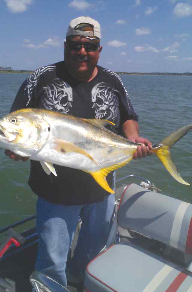 Roman Almanza Houston Ship Channel45&quot; jack crevalle