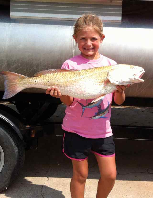 Ashlyn Fockelmann Pelican Island28&quot; redfish