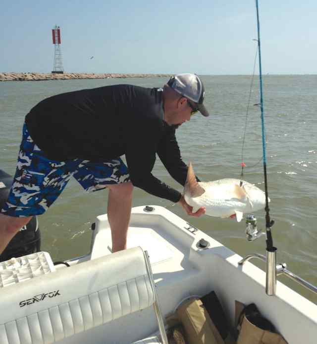 Jeff Moore Port O'Connor41&quot; redfish