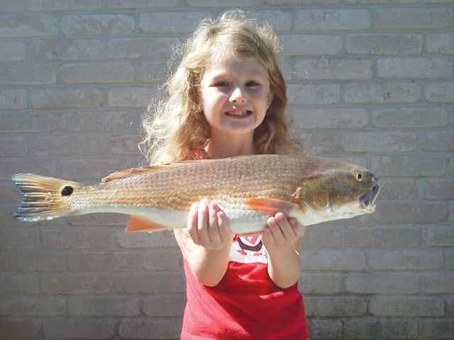 Katie Ritchie Sabine Lakefirst redfish!