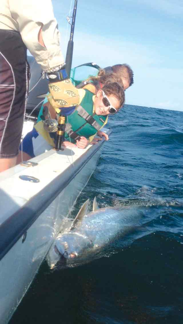 Adalaide Counce Port O'Connor
150+lb first tarpon! CPR