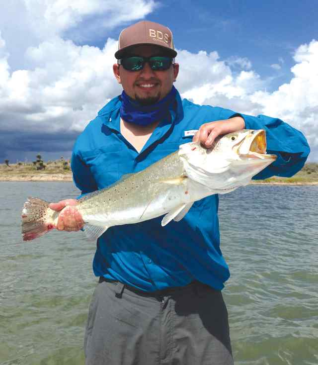 George Guadina, Jr. Port Mansfield28&quot; trout CPR