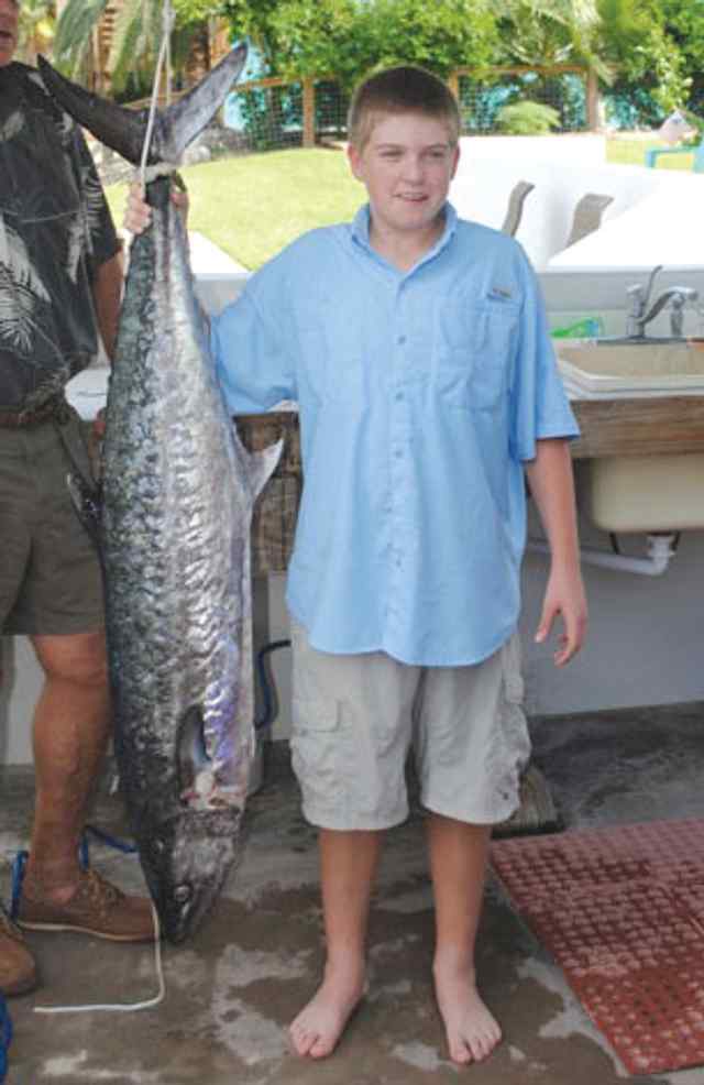Walker Hale Port Aransas59&quot; 52lb kingfish