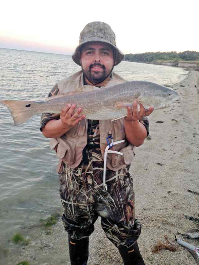 John Menchaca Aransas Wildlife Refuge29&quot; redfish