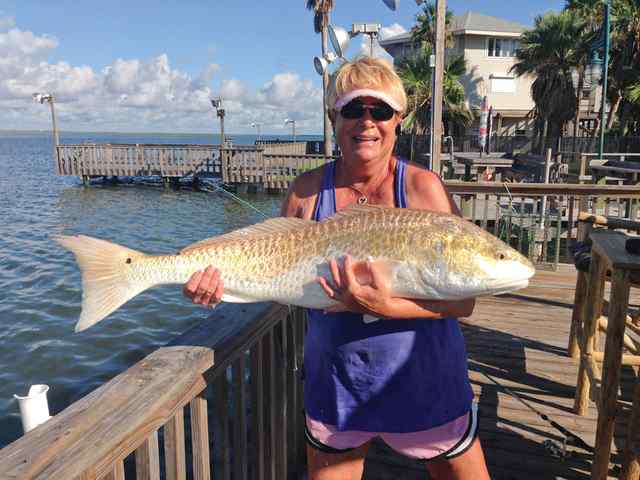 Debi Screnci San Luis Pass40&quot; redfish CPR
