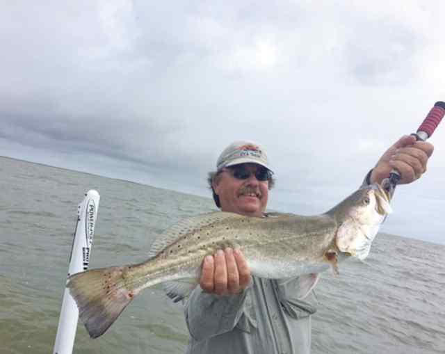 Charlie Cendalski East Matagorda Bay - 29" trout