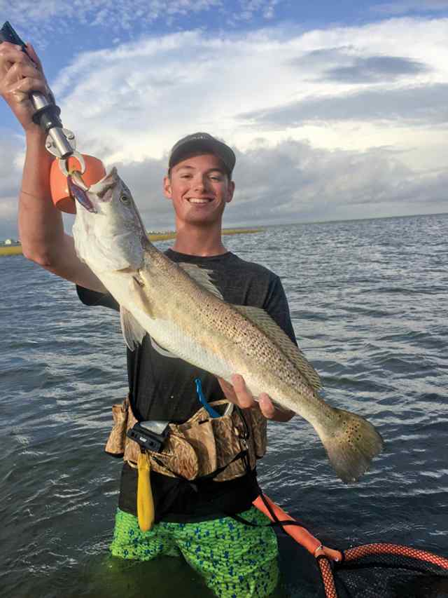 Andrew Johnston Galveston - 27" trout