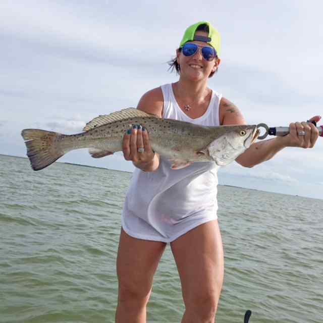 Diane Perkins East Matagorda Bay - 27.5" trout