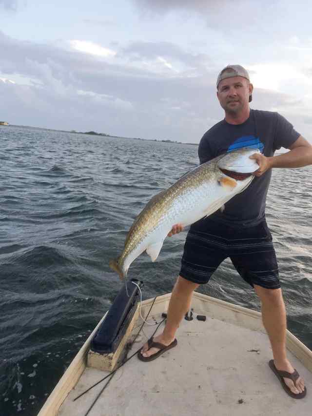 Troy Atwood Upper Laguna Madre - 48+" redfish CPR, caught on soft plastic