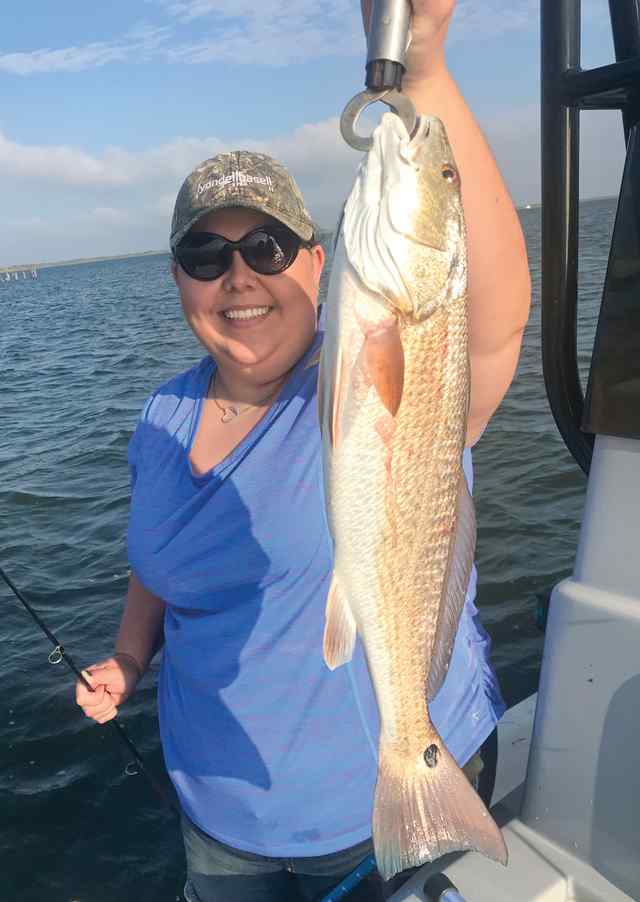 Lisa Bockholt Baffin Bay - 25" redfish