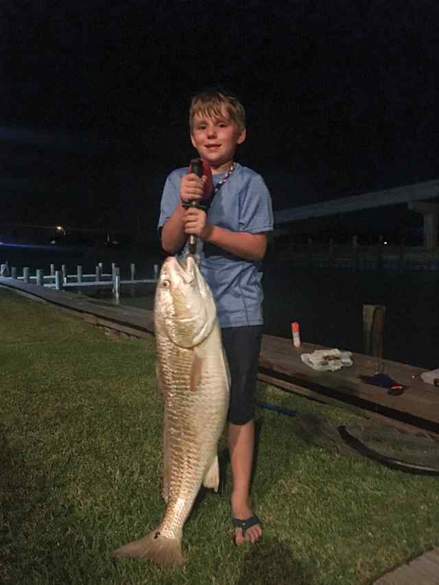 Jacob Duecy Matagorda - 36" redfish