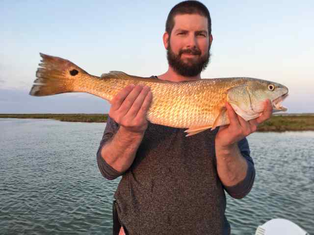 Matt Lankford Aransas Pass - 24" first redfish!