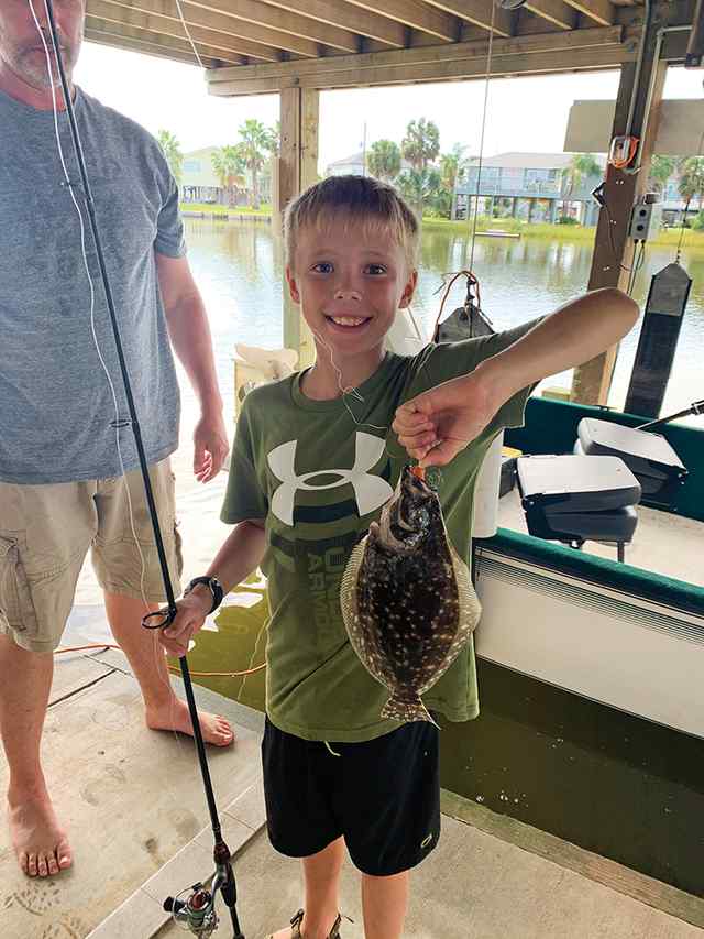 Ian Sanders Jamaica Beach - 11" flounder