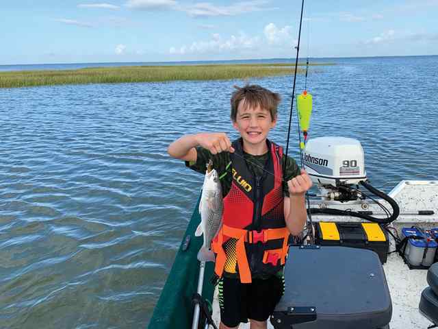 Jack Sanders Jumbile Cove, Jamaica Beach - redfish