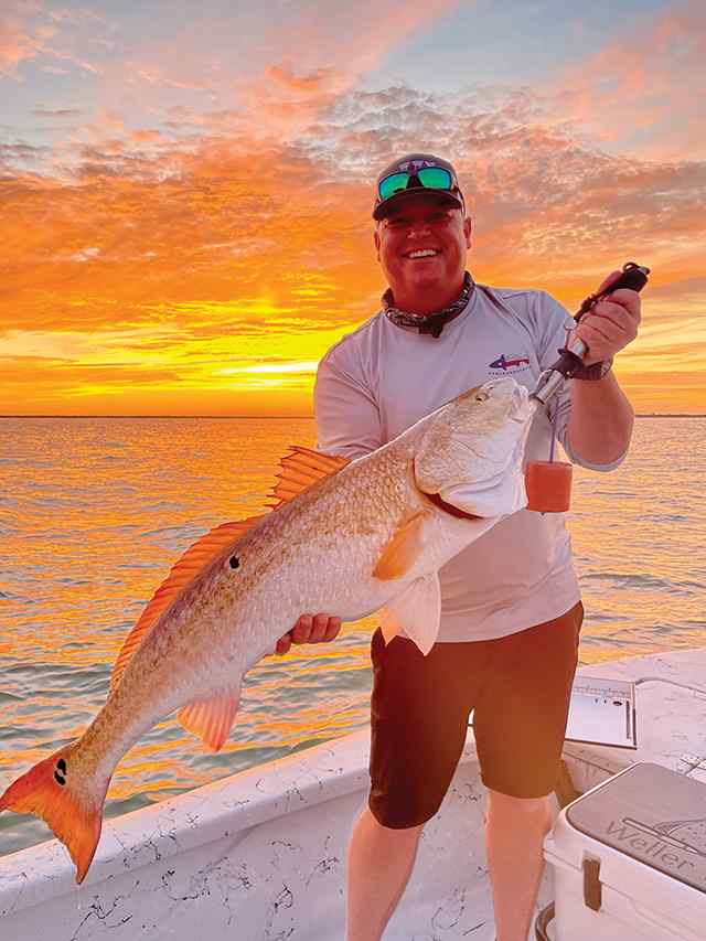 Brandon Clark Port O'Connor - 39" redfish