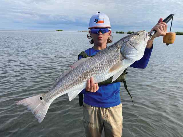 Zachary Hinojosa Port Mansfield - 31" redfish