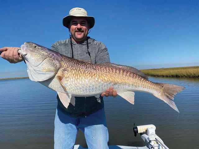 Mike Swoboda Big Hellhole Lake - 24 lb redfish CPR