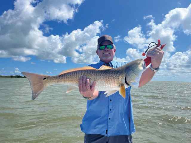 Ryan Grantham San Antonio Bay - 33" redfish CPR