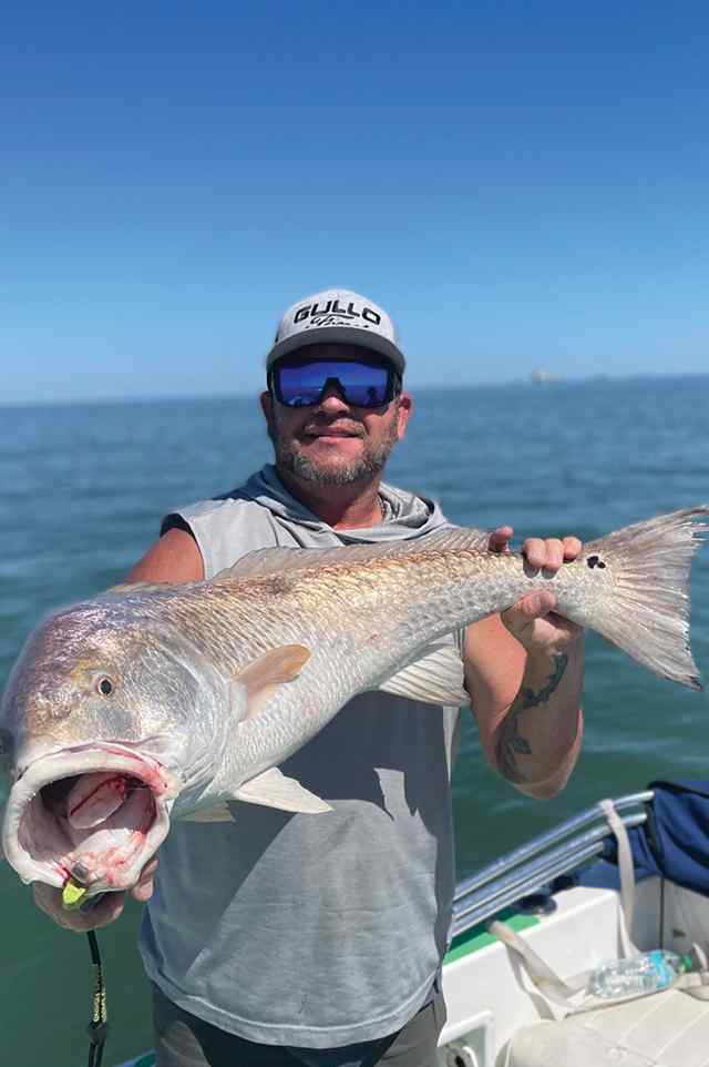Joey Hagar Galveston South Jetty - redfish
