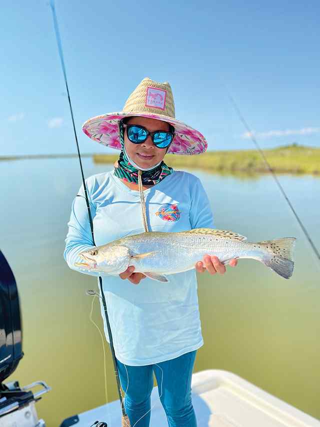 Ines Moquete East Matagorda Bay - trout