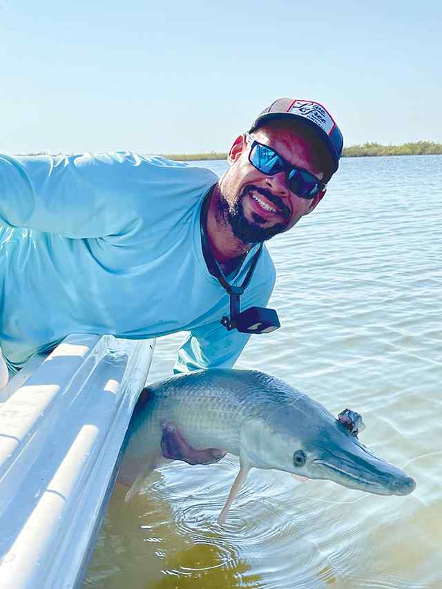 Wladimir Moquete East Matagorda Bay - first alligator red!
