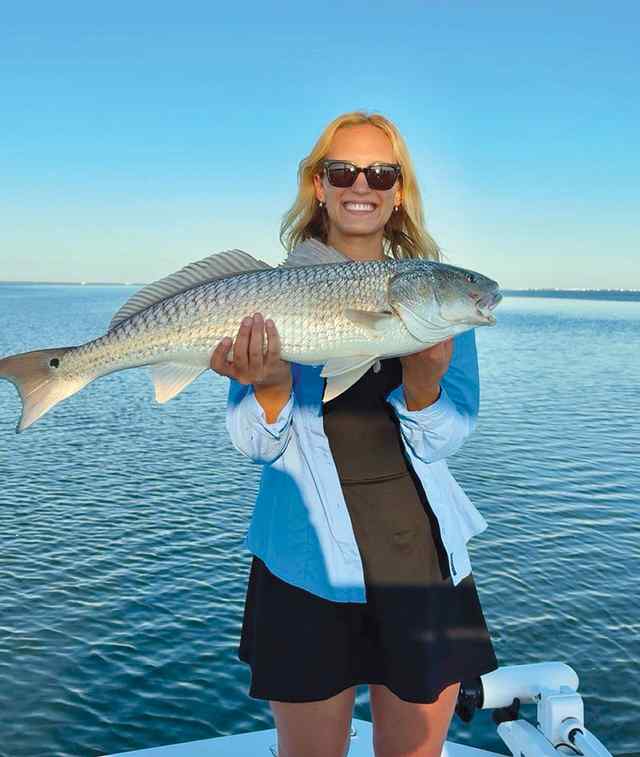 Katherine Kelley Aransas Bay - 31" redfish