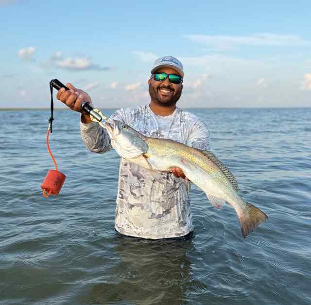 Cornelius Murchison East Matagorda Bay - 29" 7.3 lb trout