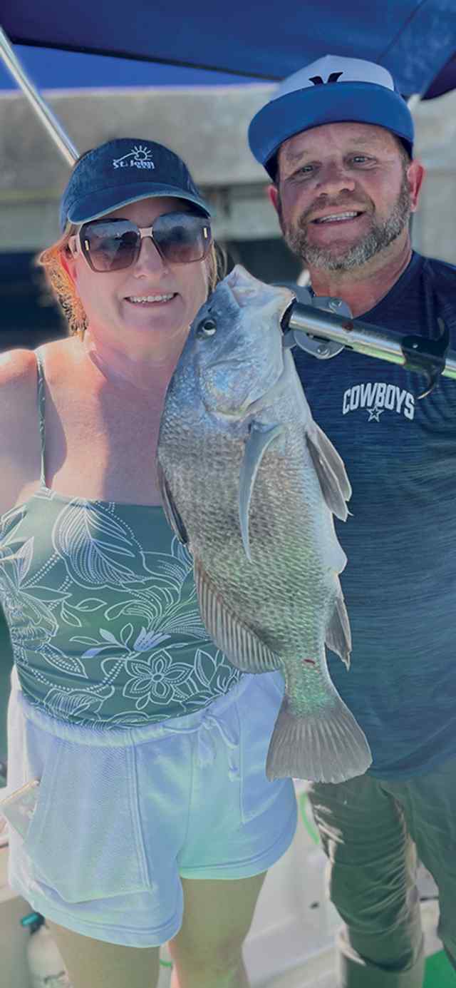 Mary Hagar Starnes Galveston Ship Channel - 18" black drum