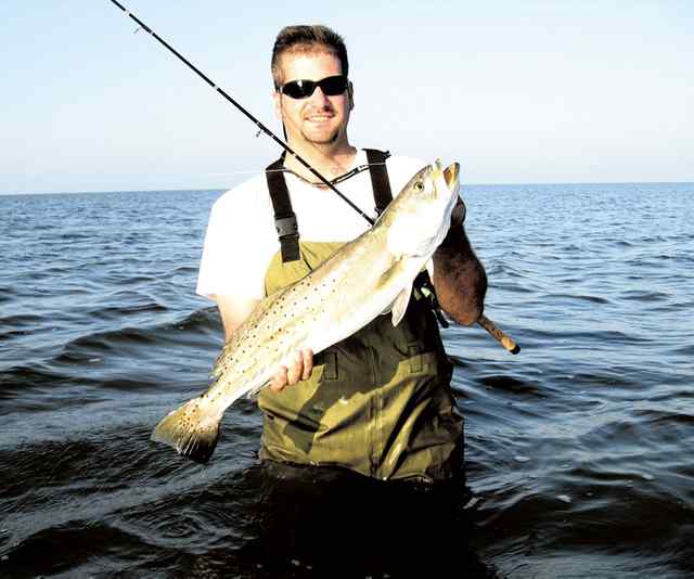 Shannon Okruhlik Baffin Bay 27.5&quot; trout, caught with soft plastics, CPR