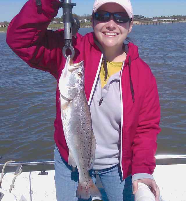 Martha Gutierrez Trinity Bay22.5&quot; speckled trout