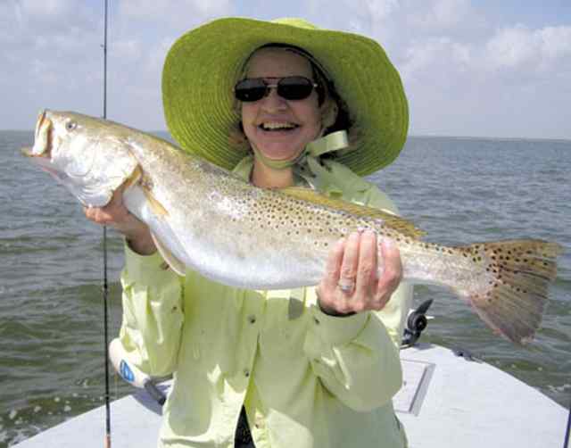 Judy Jenson Upper Laguna Madre
30" trout